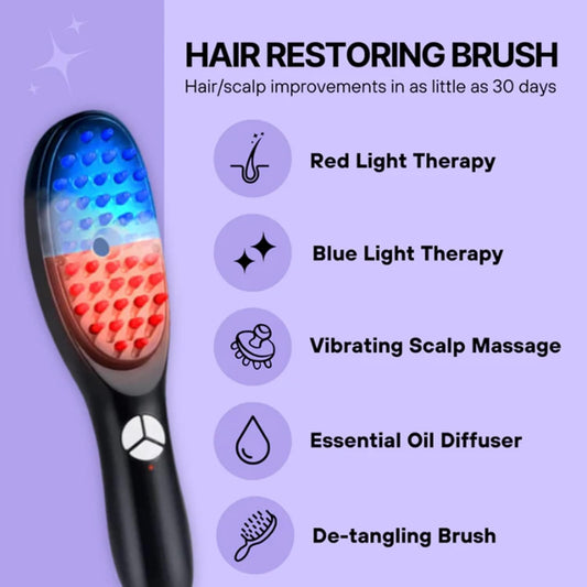 GlamVision™ - 4 in 1 Hair Brush Rejuvenator